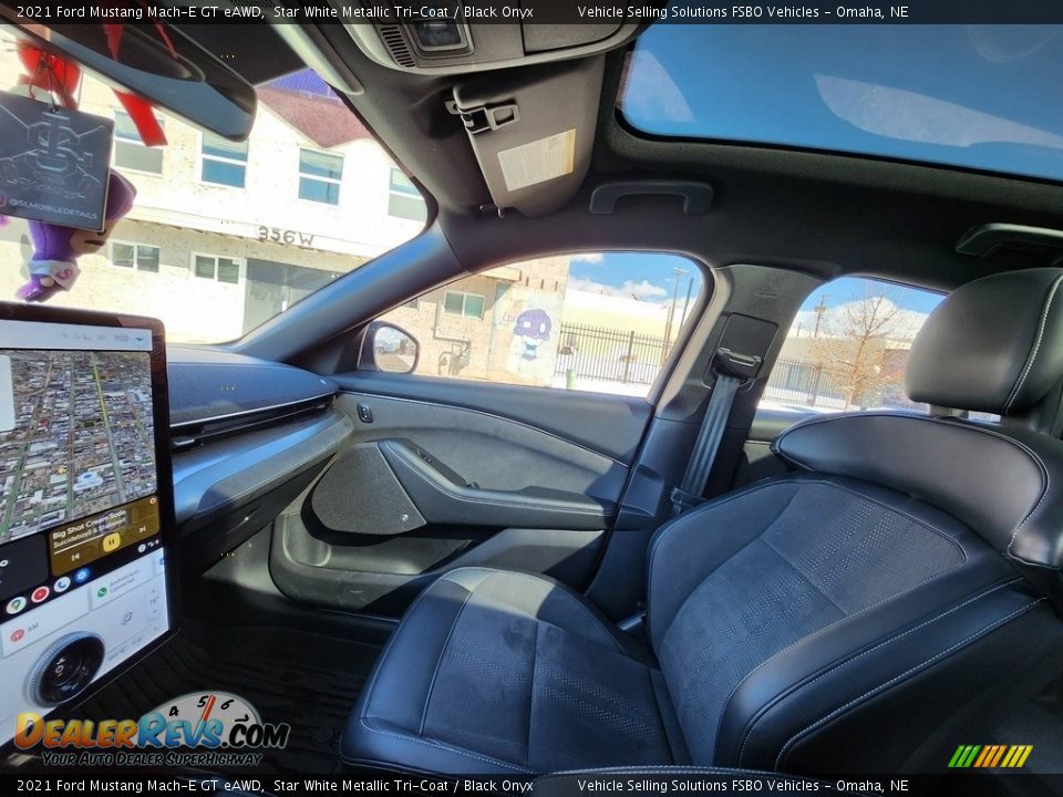 2021 Ford Mustang Mach-E GT eAWD Star White Metallic Tri-Coat / Black Onyx Photo #4