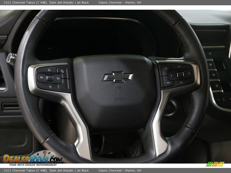 2022 Chevrolet Tahoe LT 4WD Dark Ash Metallic / Jet Black Photo #8