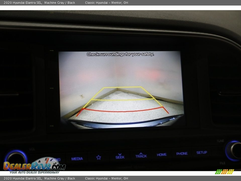 2020 Hyundai Elantra SEL Machine Gray / Black Photo #10
