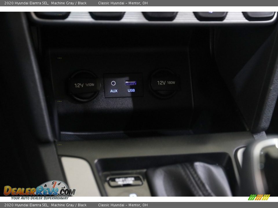 2020 Hyundai Elantra SEL Machine Gray / Black Photo #11