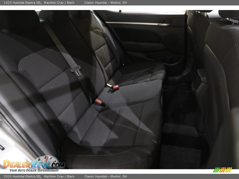 2020 Hyundai Elantra SEL Machine Gray / Black Photo #14
