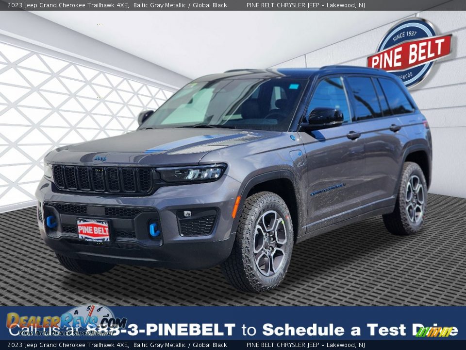 2023 Jeep Grand Cherokee Trailhawk 4XE Baltic Gray Metallic / Global Black Photo #1