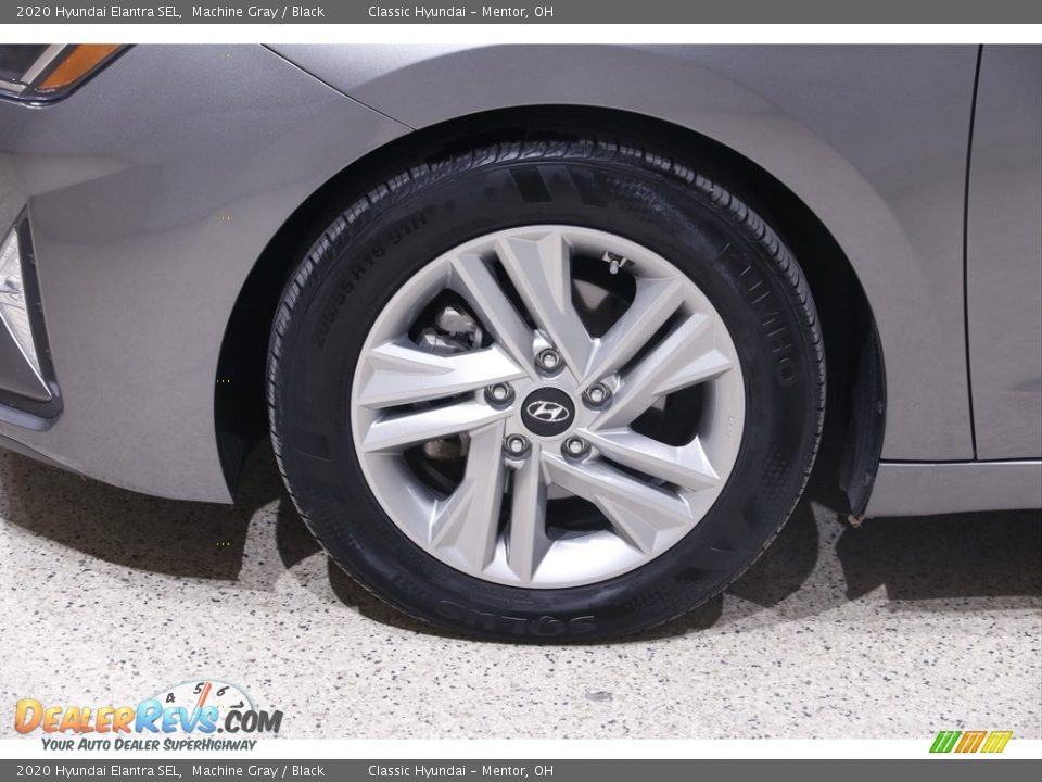 2020 Hyundai Elantra SEL Machine Gray / Black Photo #18