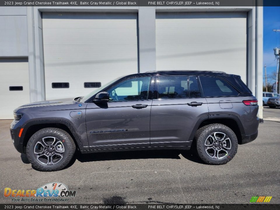 Baltic Gray Metallic 2023 Jeep Grand Cherokee Trailhawk 4XE Photo #3