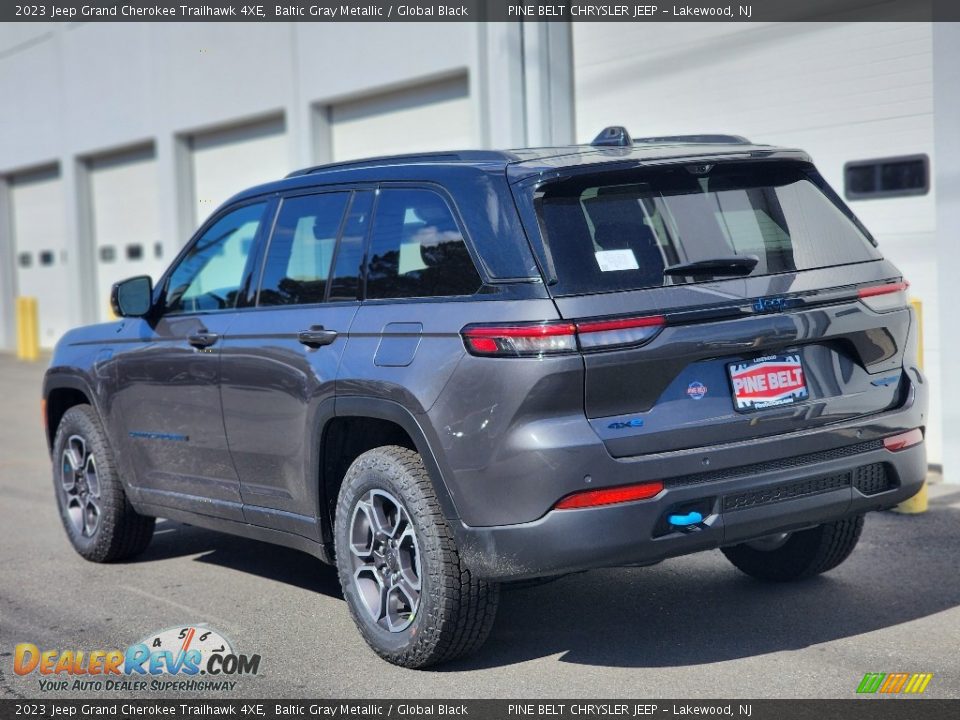 2023 Jeep Grand Cherokee Trailhawk 4XE Baltic Gray Metallic / Global Black Photo #4