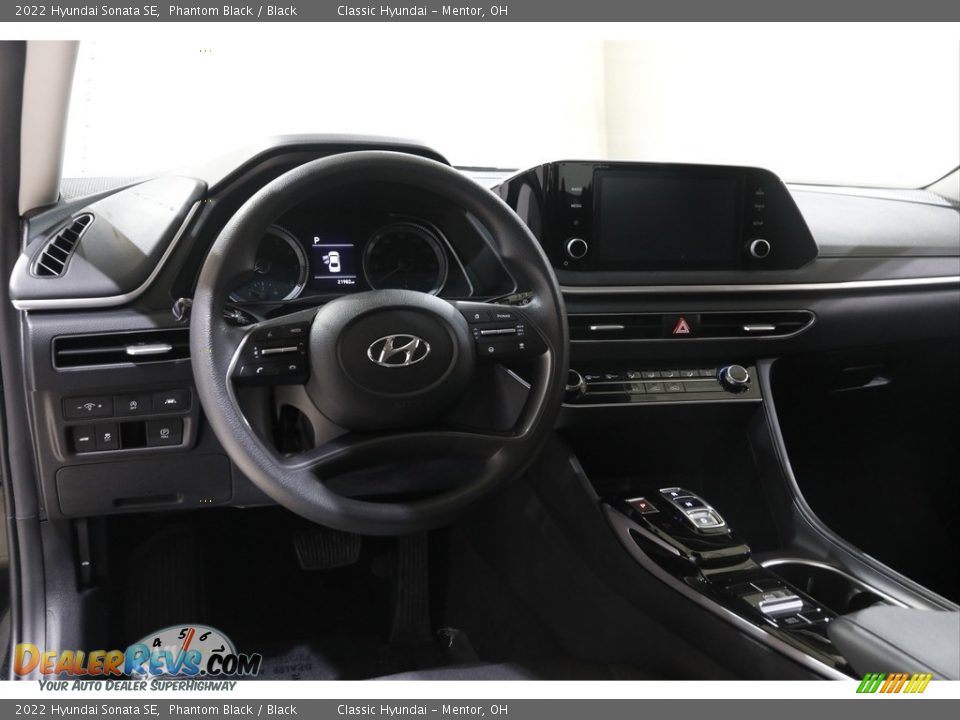 2022 Hyundai Sonata SE Phantom Black / Black Photo #6