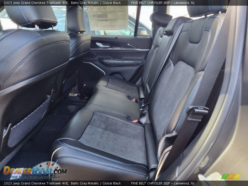 Rear Seat of 2023 Jeep Grand Cherokee Trailhawk 4XE Photo #7