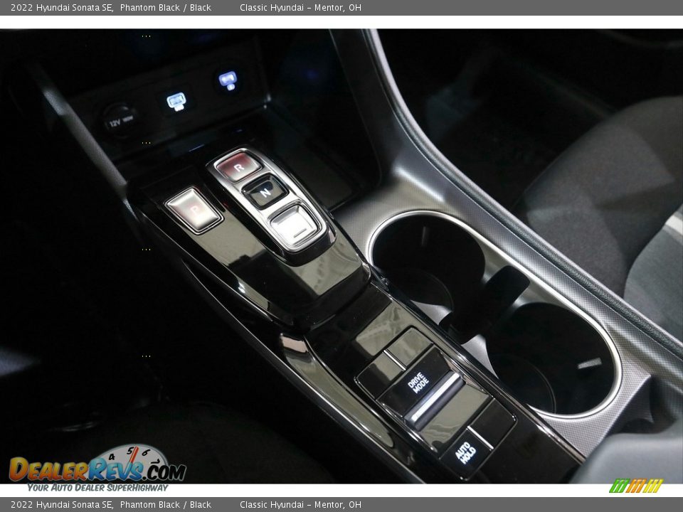 2022 Hyundai Sonata SE Phantom Black / Black Photo #12