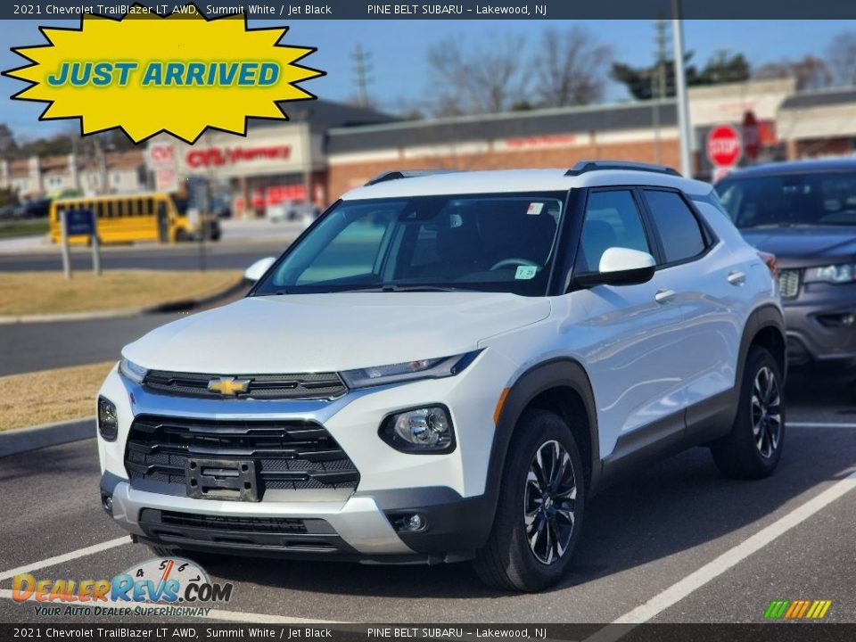 2021 Chevrolet Trailblazer LT AWD Summit White / Jet Black Photo #1