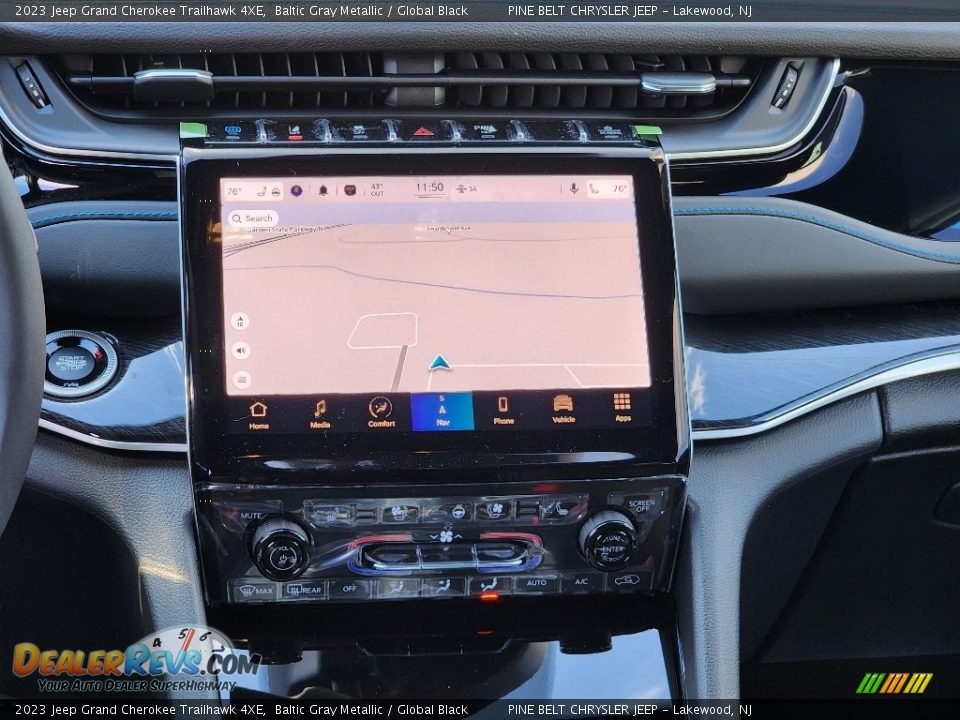 Navigation of 2023 Jeep Grand Cherokee Trailhawk 4XE Photo #13