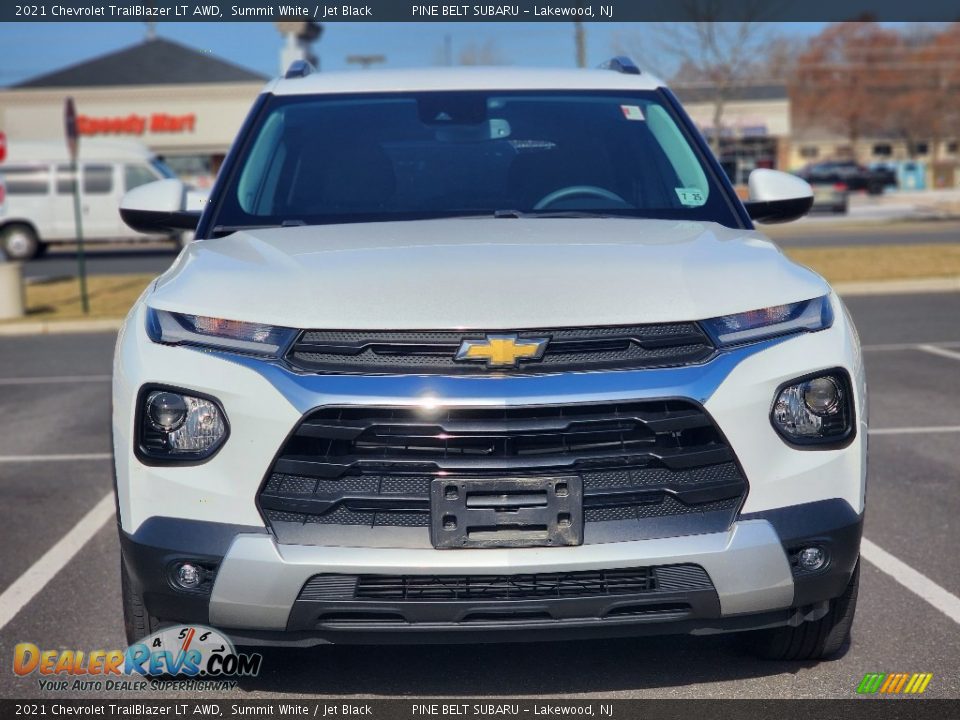 2021 Chevrolet TrailBlazer LT AWD Summit White / Jet Black Photo #2