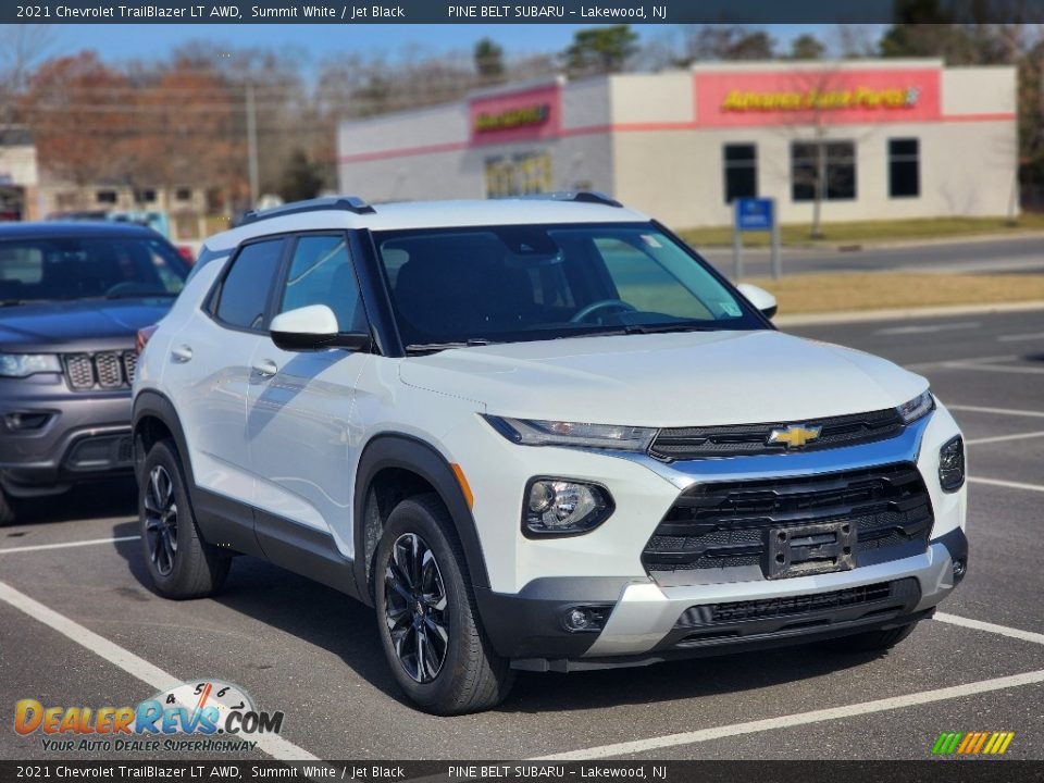 2021 Chevrolet Trailblazer LT AWD Summit White / Jet Black Photo #3