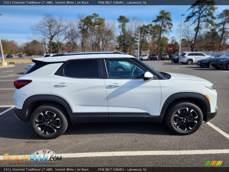 2021 Chevrolet TrailBlazer LT AWD Summit White / Jet Black Photo #4