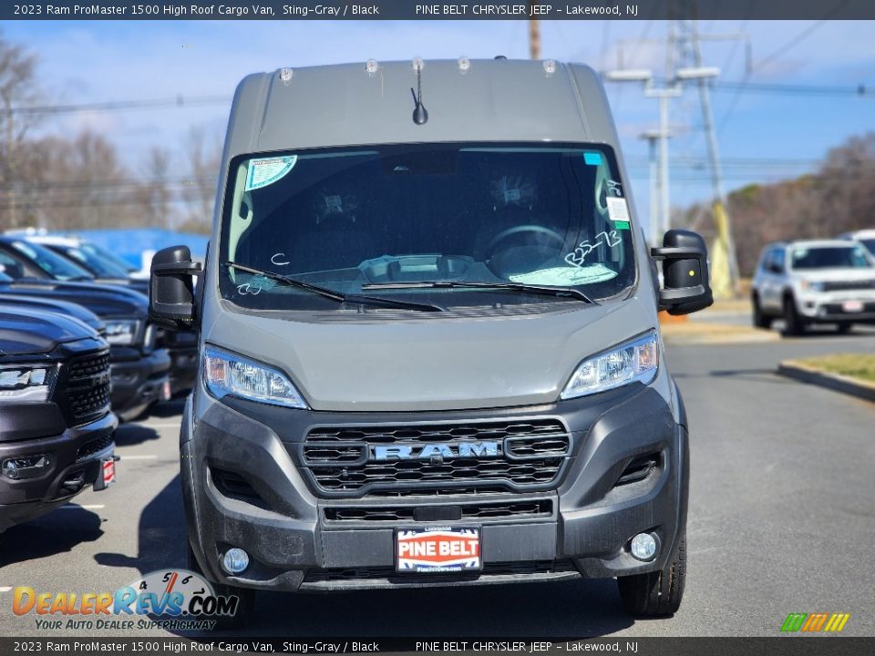 2023 Ram ProMaster 1500 High Roof Cargo Van Sting-Gray / Black Photo #2