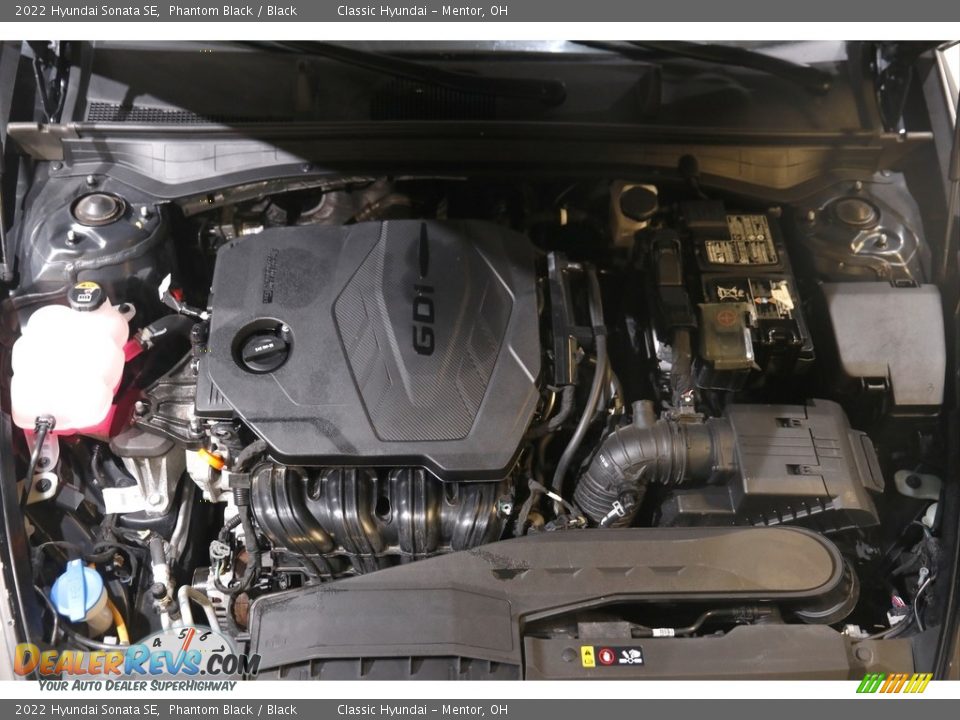 2022 Hyundai Sonata SE Phantom Black / Black Photo #17
