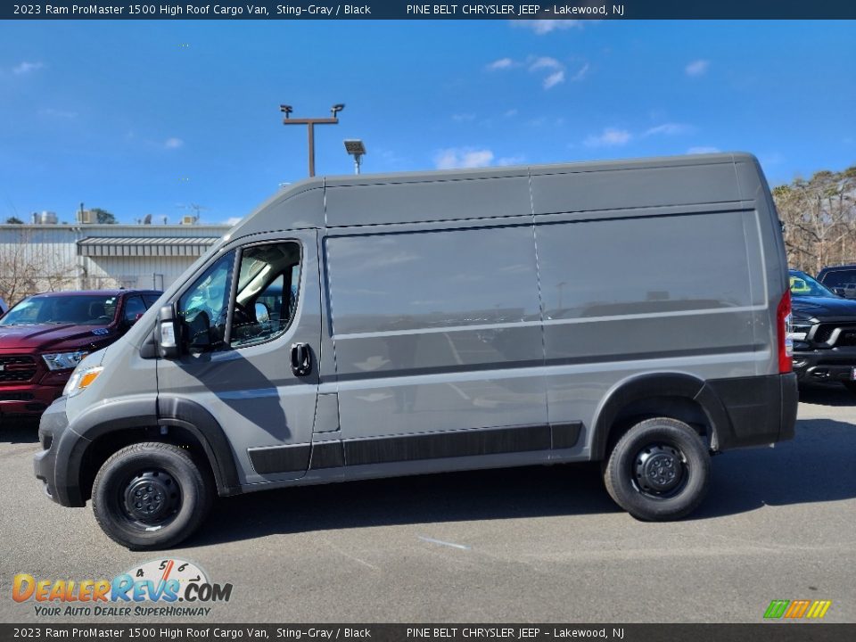 Sting-Gray 2023 Ram ProMaster 1500 High Roof Cargo Van Photo #3