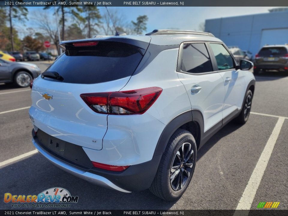 2021 Chevrolet Trailblazer LT AWD Summit White / Jet Black Photo #7