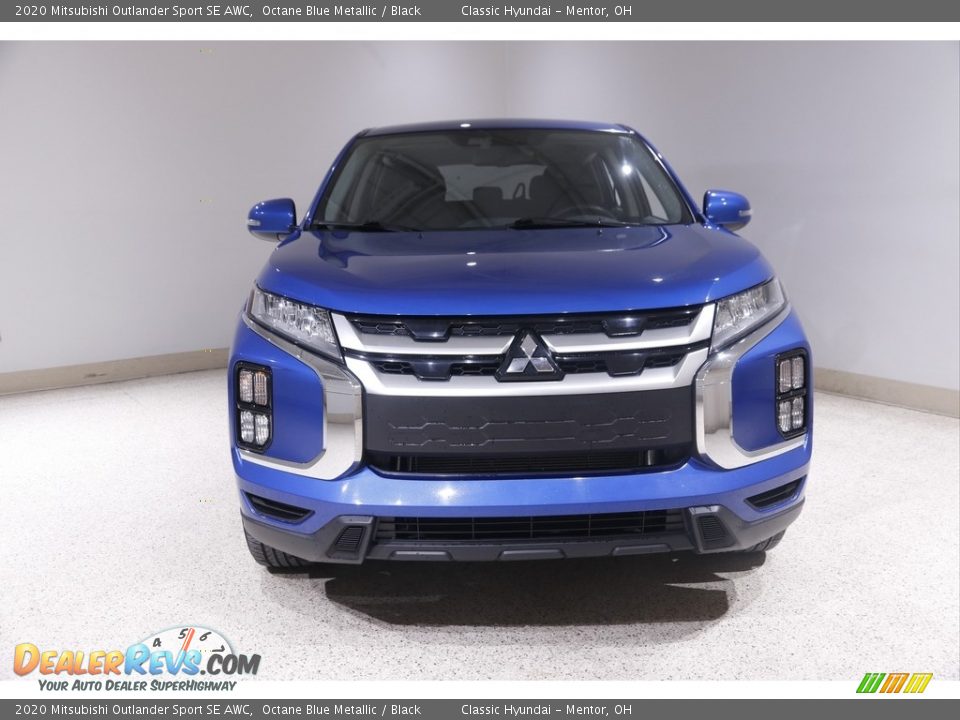 2020 Mitsubishi Outlander Sport SE AWC Octane Blue Metallic / Black Photo #2