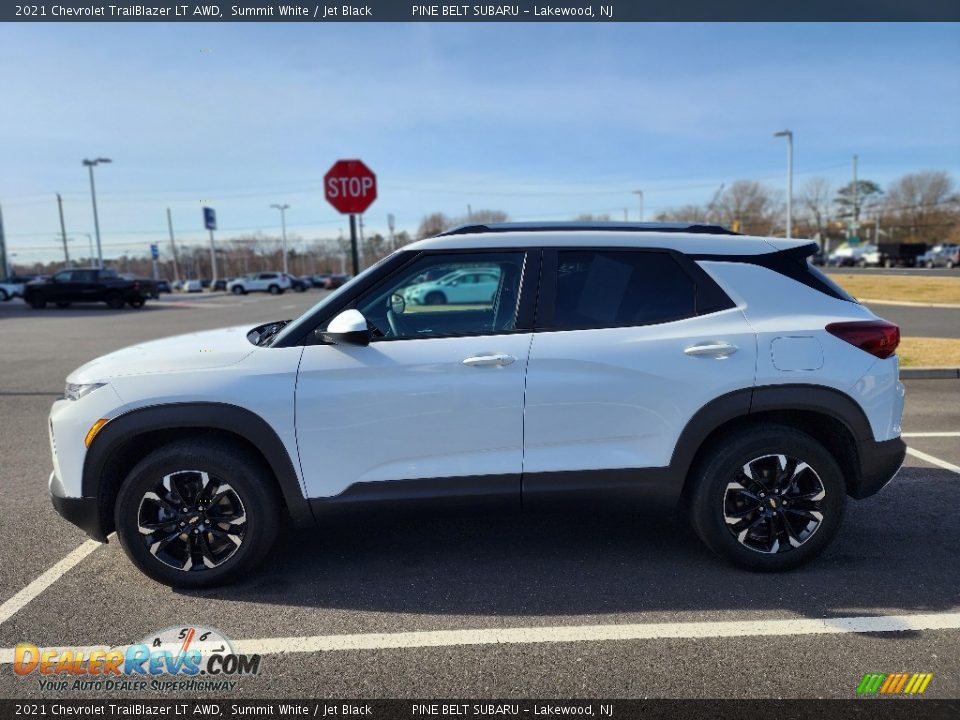 2021 Chevrolet Trailblazer LT AWD Summit White / Jet Black Photo #9