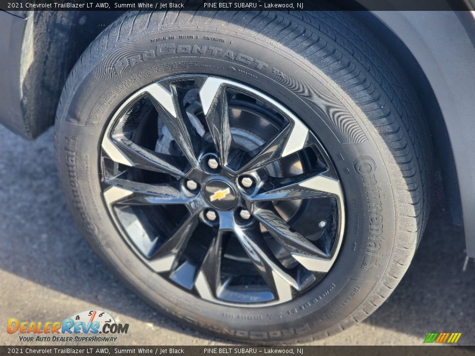 2021 Chevrolet TrailBlazer LT AWD Summit White / Jet Black Photo #10