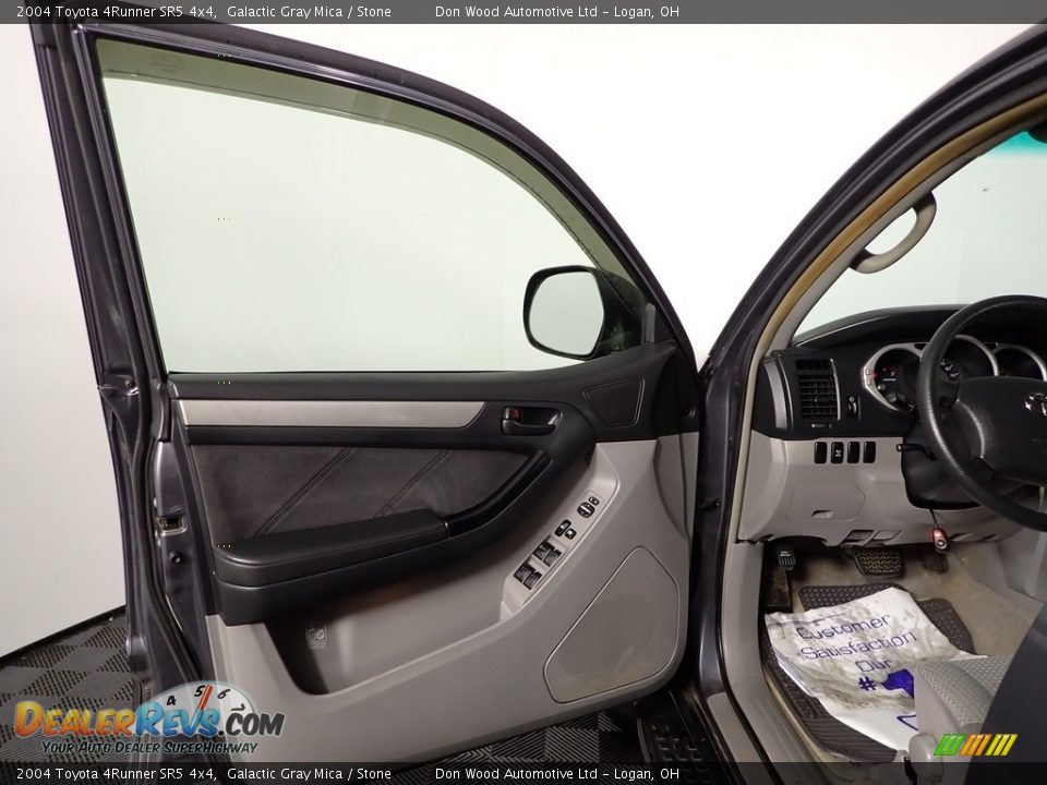 2004 Toyota 4Runner SR5 4x4 Galactic Gray Mica / Stone Photo #9