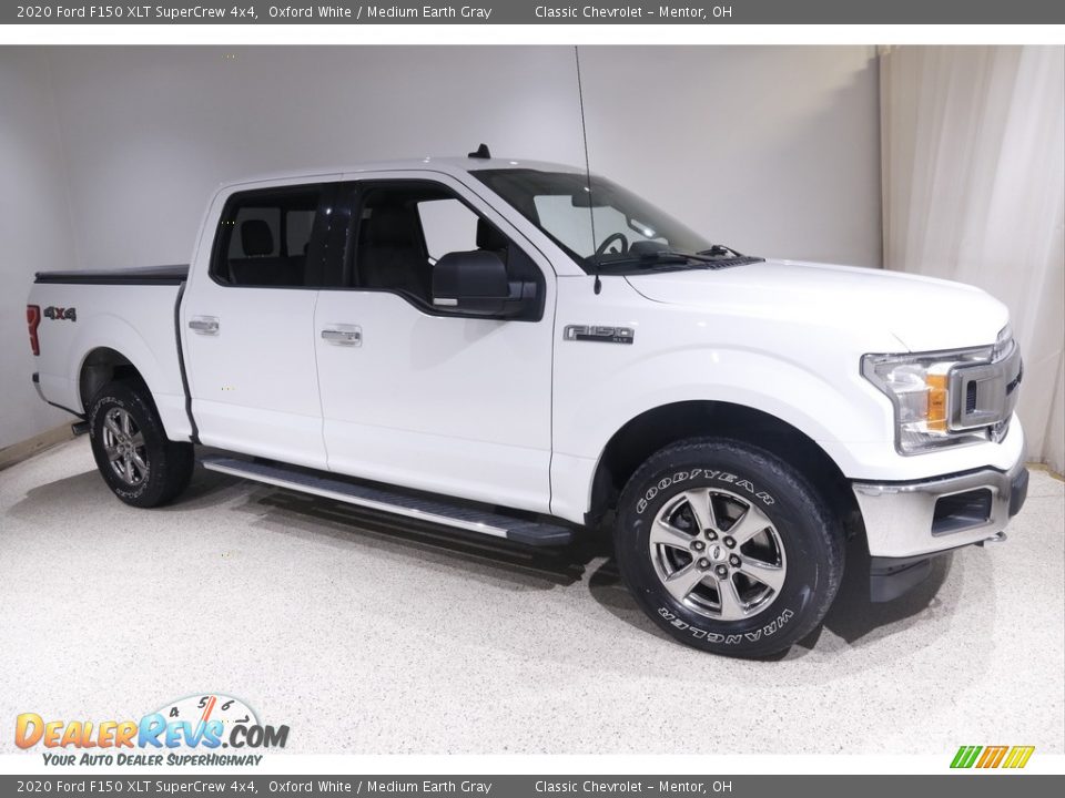 2020 Ford F150 XLT SuperCrew 4x4 Oxford White / Medium Earth Gray Photo #1