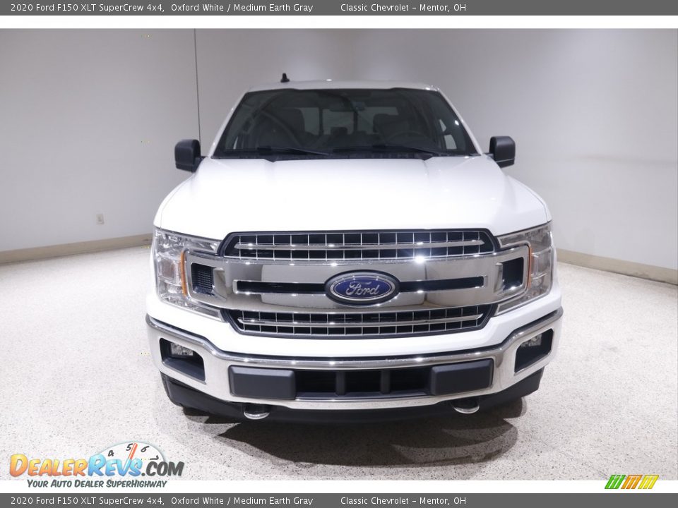 2020 Ford F150 XLT SuperCrew 4x4 Oxford White / Medium Earth Gray Photo #2