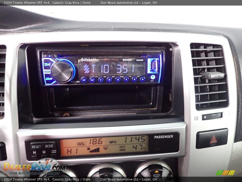 2004 Toyota 4Runner SR5 4x4 Galactic Gray Mica / Stone Photo #13