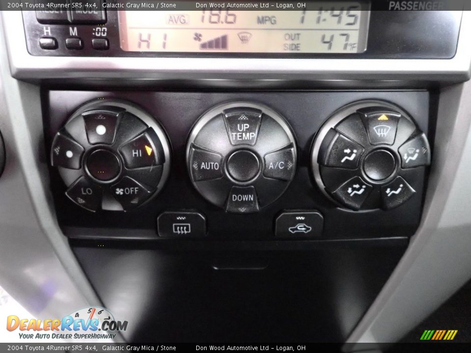 2004 Toyota 4Runner SR5 4x4 Galactic Gray Mica / Stone Photo #14