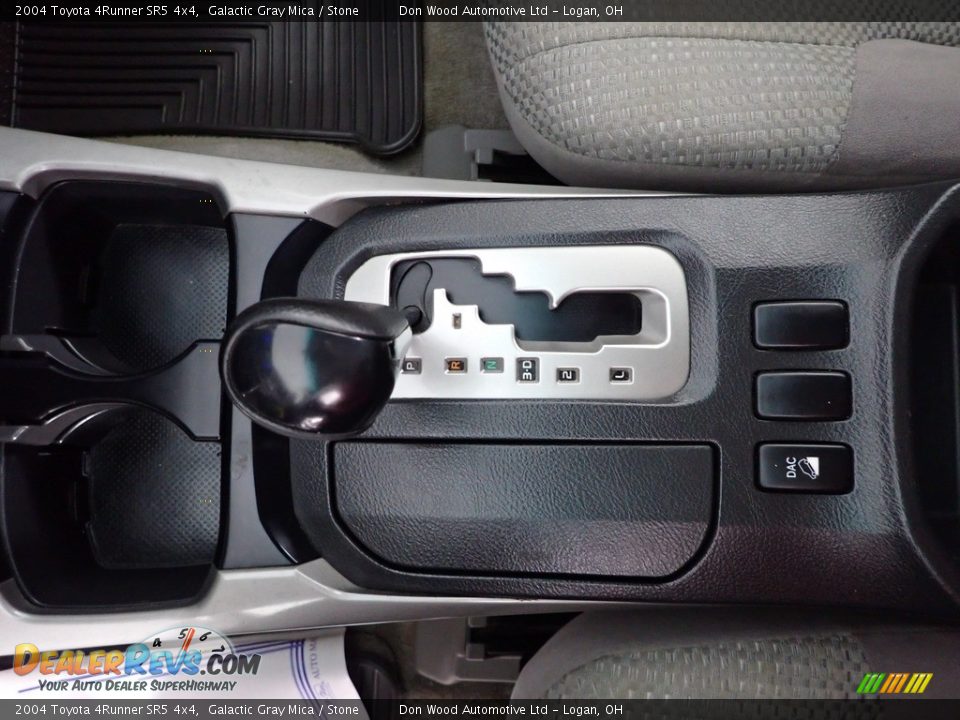 2004 Toyota 4Runner SR5 4x4 Galactic Gray Mica / Stone Photo #15