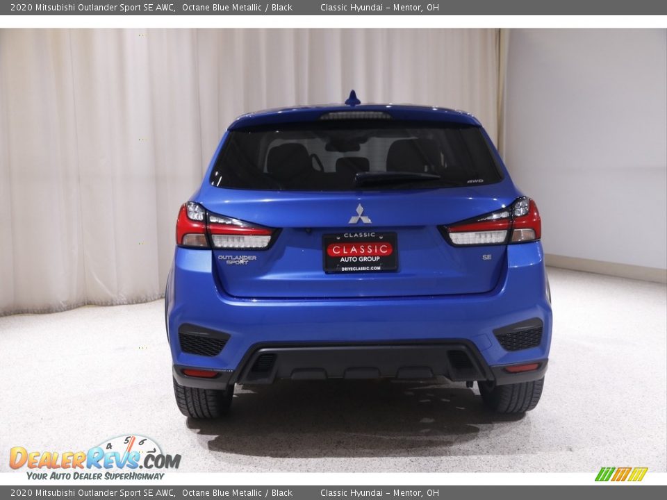 2020 Mitsubishi Outlander Sport SE AWC Octane Blue Metallic / Black Photo #19