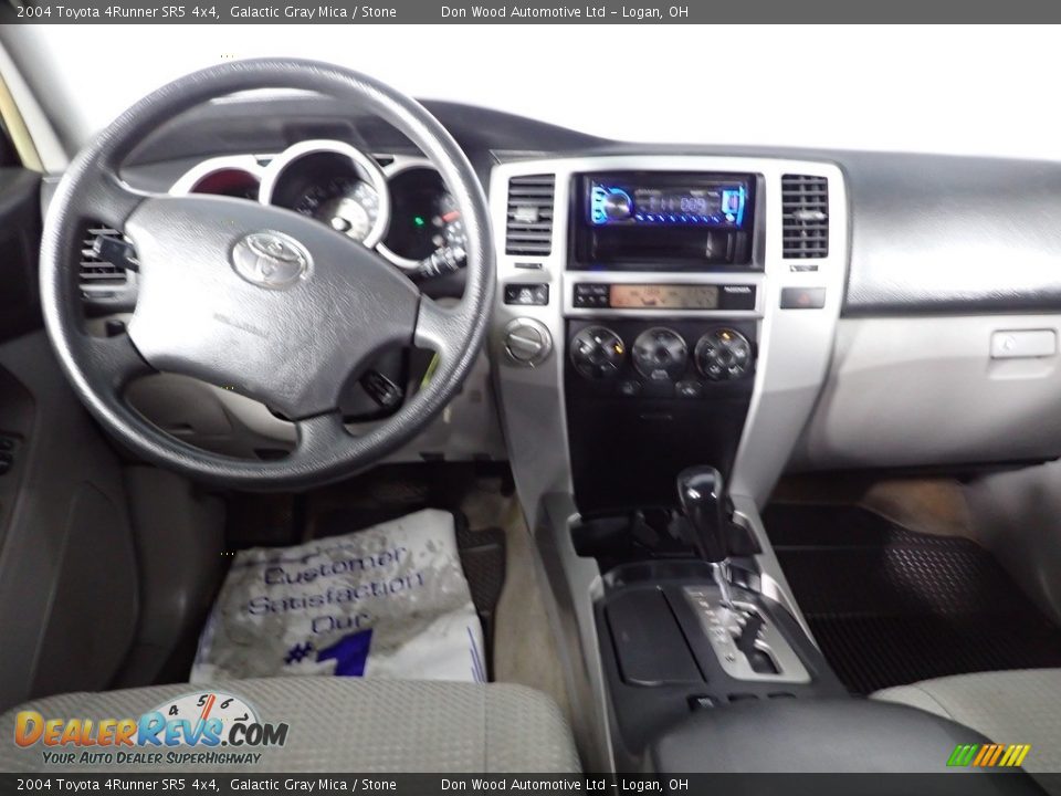 2004 Toyota 4Runner SR5 4x4 Galactic Gray Mica / Stone Photo #19