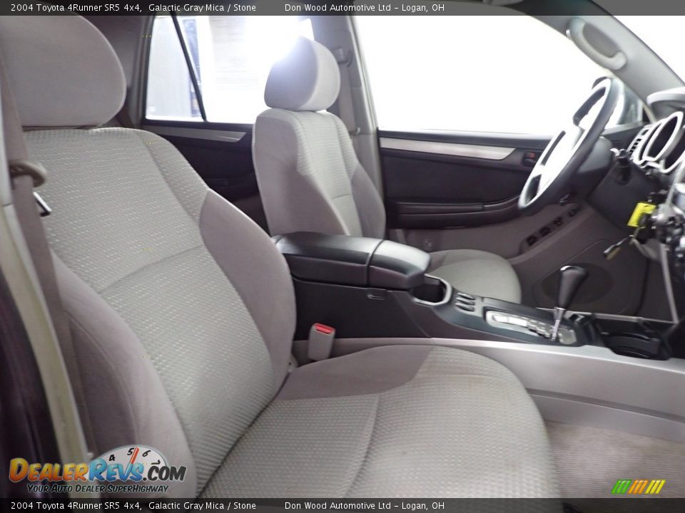2004 Toyota 4Runner SR5 4x4 Galactic Gray Mica / Stone Photo #21