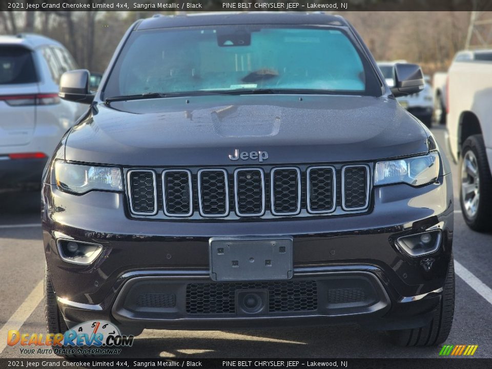 2021 Jeep Grand Cherokee Limited 4x4 Sangria Metallic / Black Photo #2