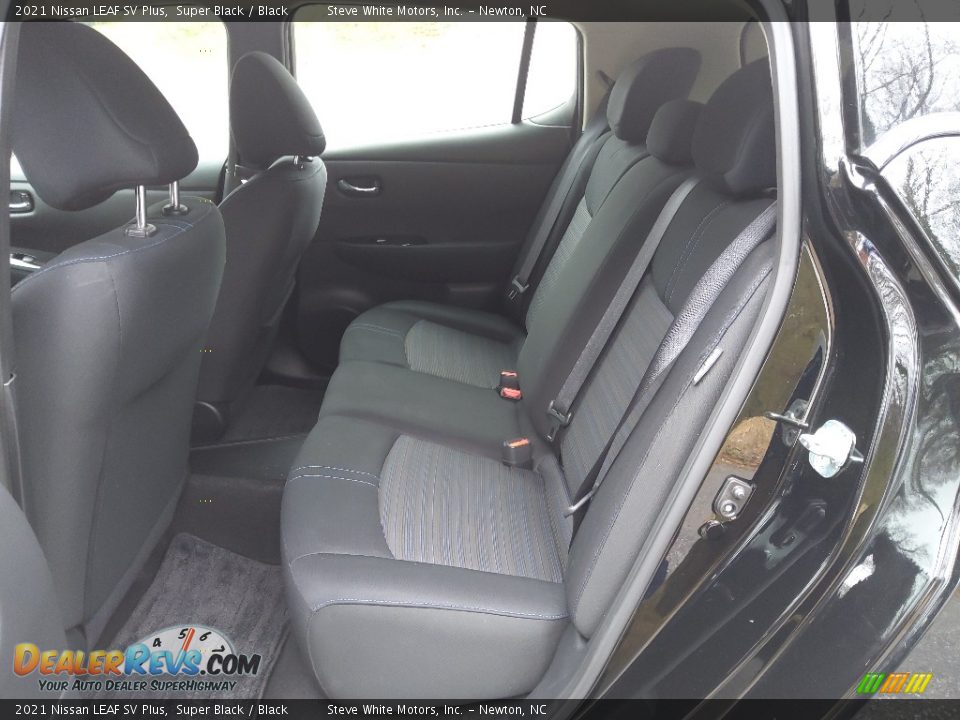 Rear Seat of 2021 Nissan LEAF SV Plus Photo #14