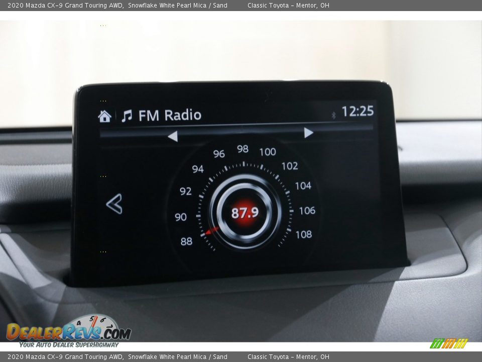 2020 Mazda CX-9 Grand Touring AWD Snowflake White Pearl Mica / Sand Photo #12