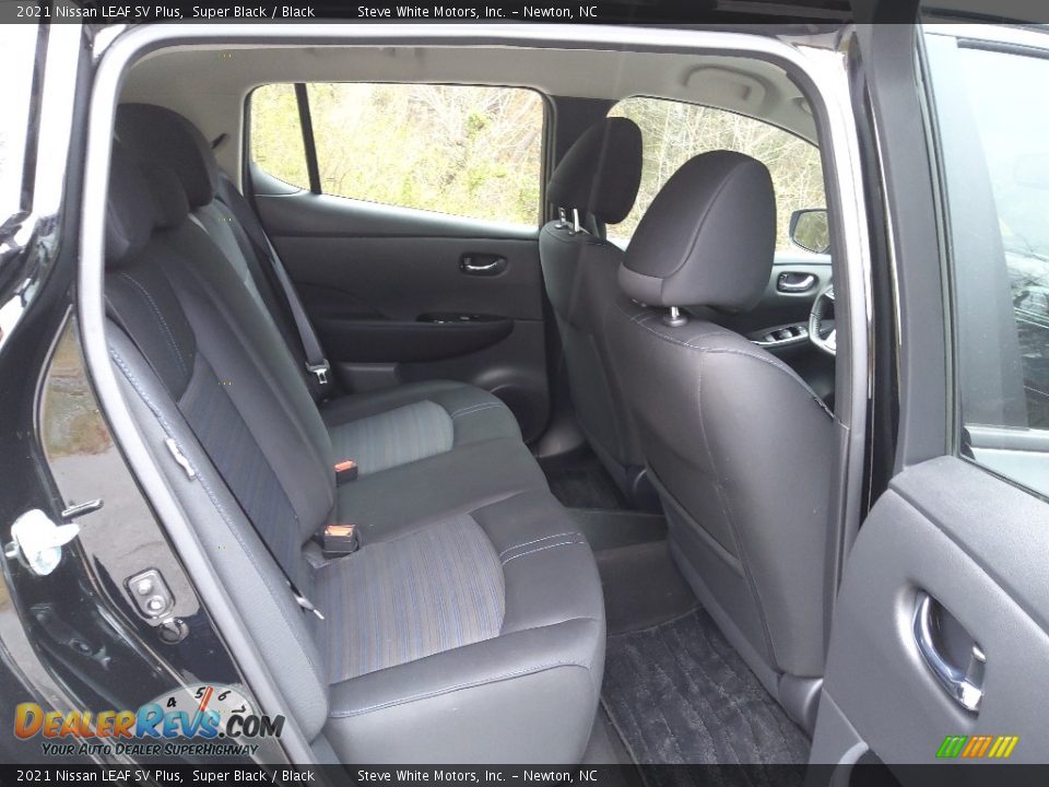 Rear Seat of 2021 Nissan LEAF SV Plus Photo #16