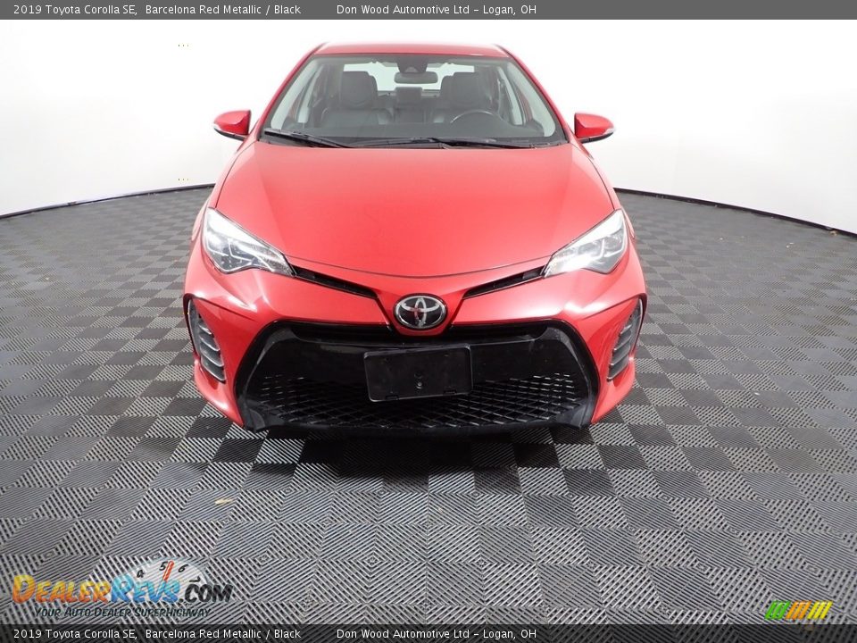 2019 Toyota Corolla SE Barcelona Red Metallic / Black Photo #4