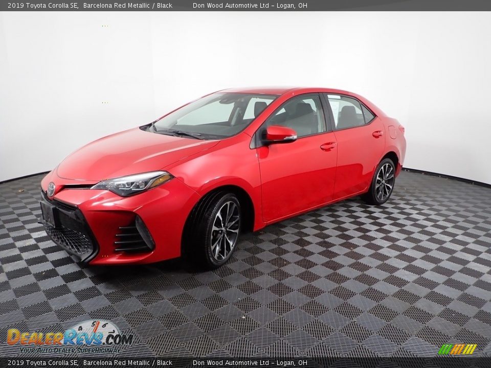 2019 Toyota Corolla SE Barcelona Red Metallic / Black Photo #5