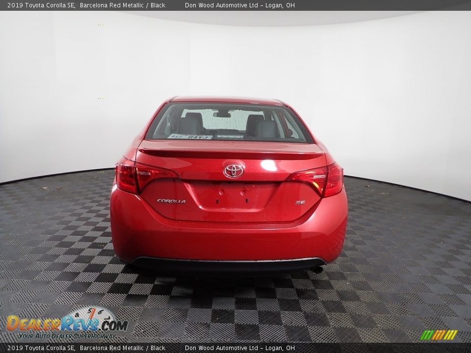 2019 Toyota Corolla SE Barcelona Red Metallic / Black Photo #7