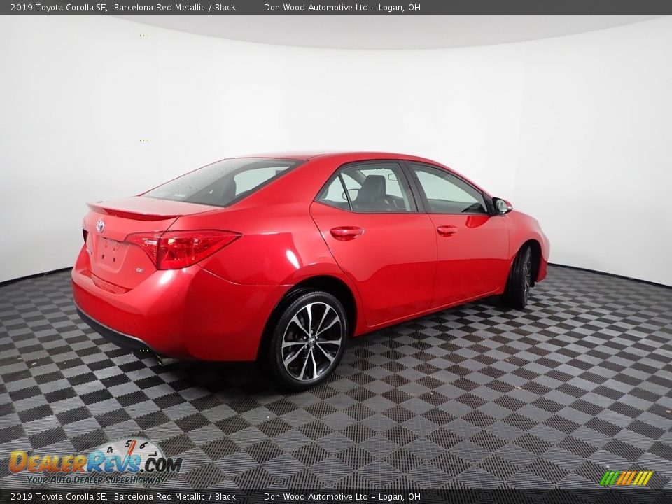 2019 Toyota Corolla SE Barcelona Red Metallic / Black Photo #10