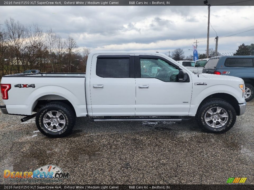 2016 Ford F150 XLT SuperCrew 4x4 Oxford White / Medium Light Camel Photo #1