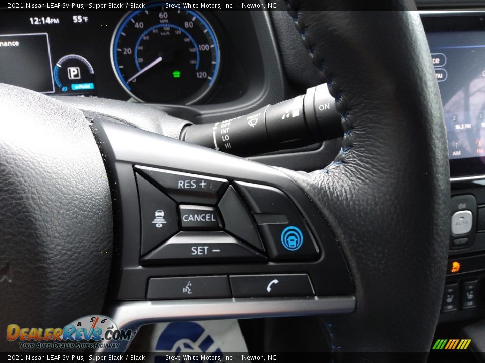 2021 Nissan LEAF SV Plus Steering Wheel Photo #21