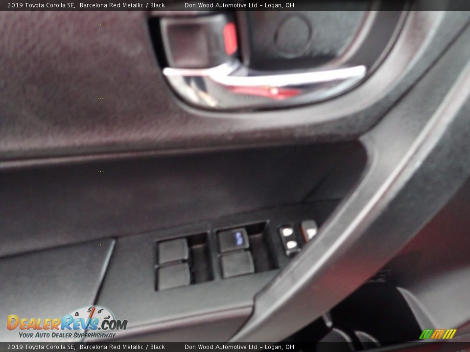 2019 Toyota Corolla SE Barcelona Red Metallic / Black Photo #12