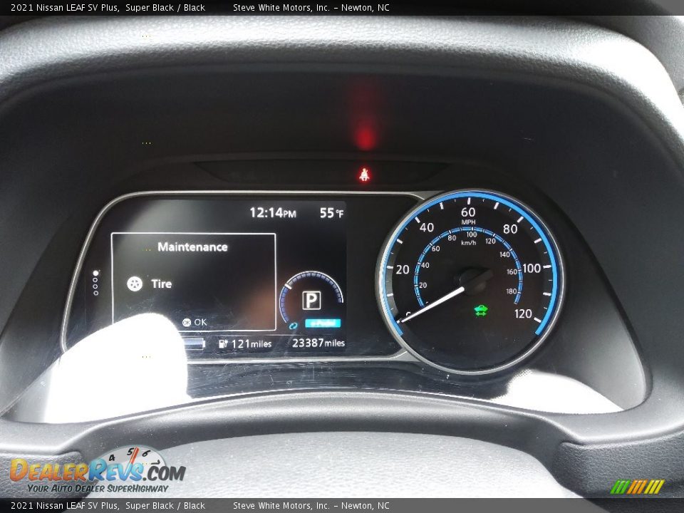 2021 Nissan LEAF SV Plus Gauges Photo #22