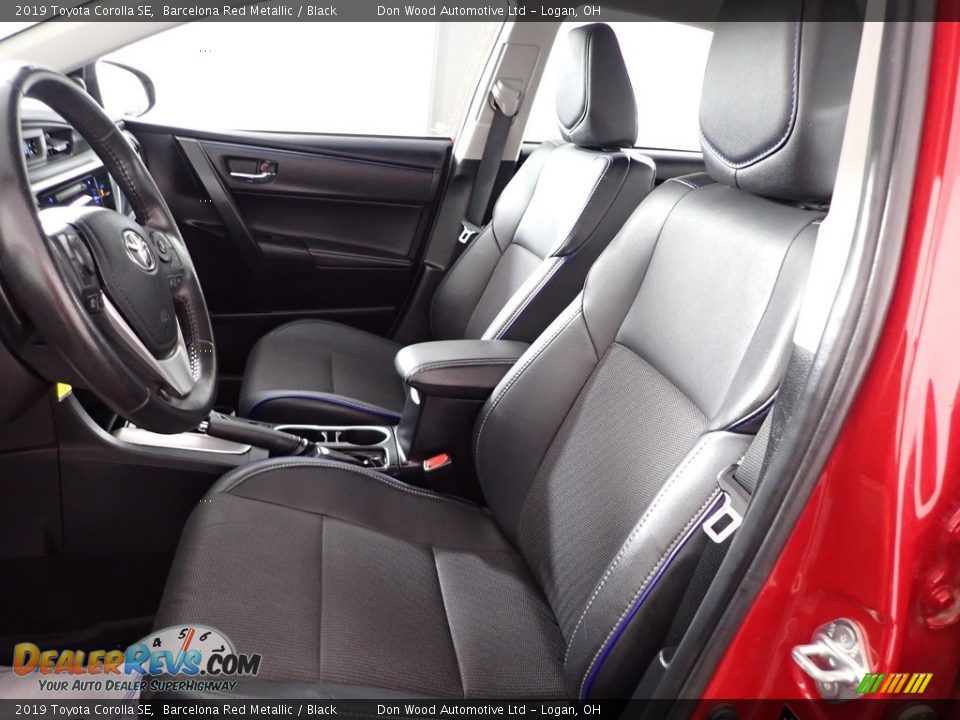 2019 Toyota Corolla SE Barcelona Red Metallic / Black Photo #14
