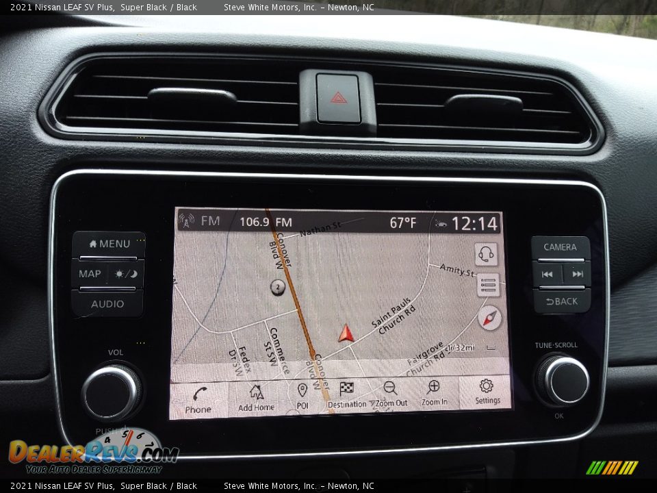 Navigation of 2021 Nissan LEAF SV Plus Photo #24