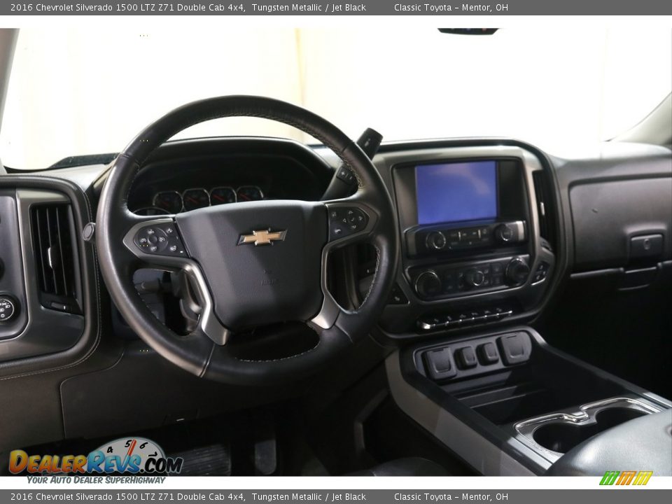 2016 Chevrolet Silverado 1500 LTZ Z71 Double Cab 4x4 Tungsten Metallic / Jet Black Photo #7