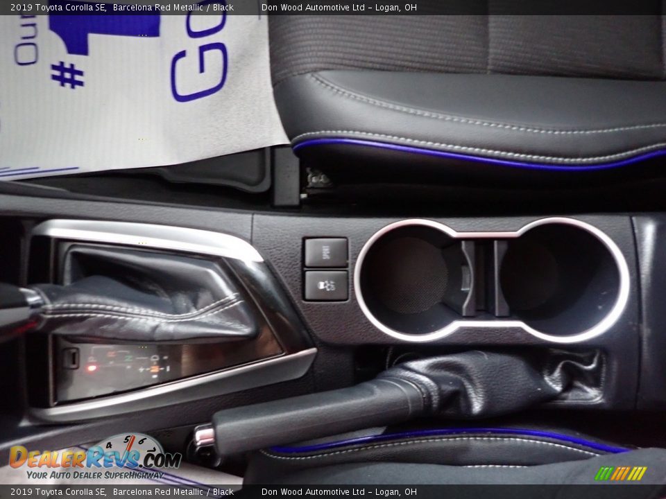 2019 Toyota Corolla SE Barcelona Red Metallic / Black Photo #20