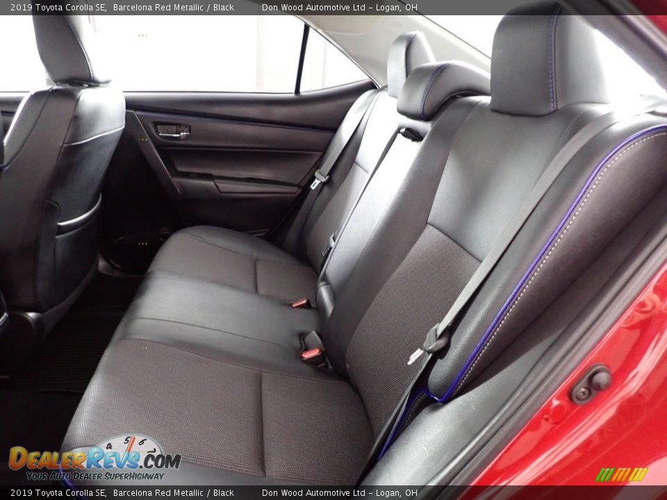 2019 Toyota Corolla SE Barcelona Red Metallic / Black Photo #23